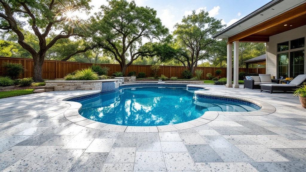 Pool deck coating in coastal climate